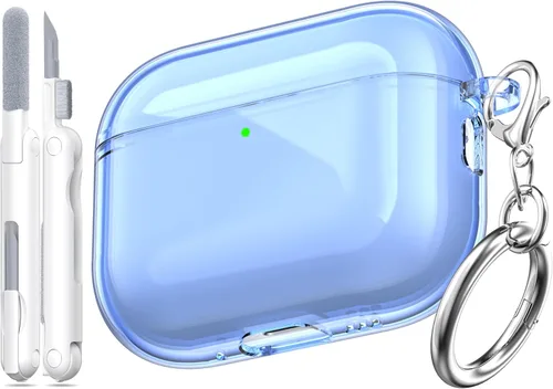 Miniatura 25 de Funda para Estuche de Airpods Pro de 2ª/1ª Generación, Compatible con Estuche de Airpods Pro de 2ª Gen Puerto de Carga USB C, Funda Suave