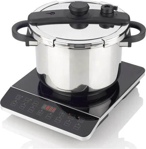 Miniatura 7 de Zavor Onyx - Placa de inducción, quemador eléctrico con 8 botones de inicio rápido, quemadores de bajo consumo para cocinar hasta un 50% más rápido