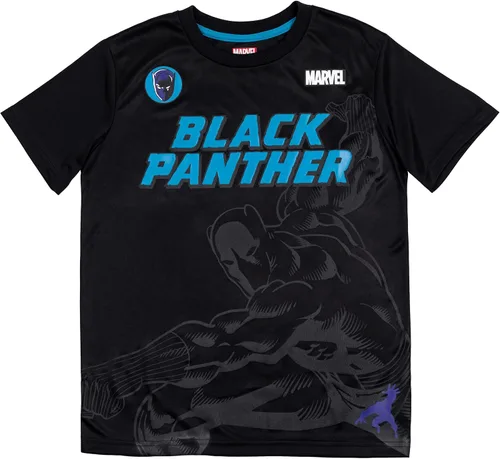 Miniatura 2 de Marvel Avengers - Conjunto de camiseta de manga corta y pantalones cortos de malla para niños