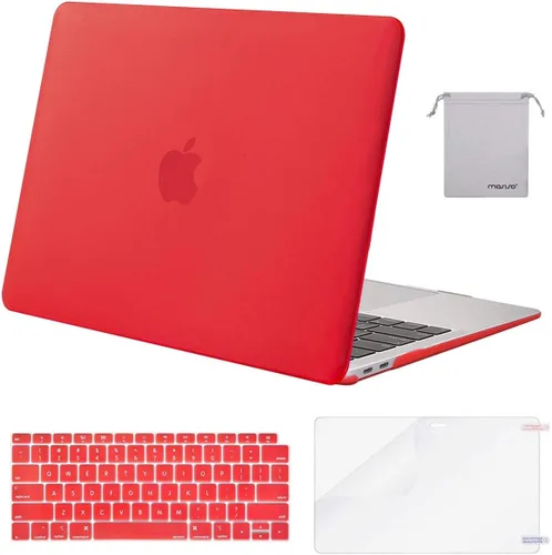 Miniatura 12 de MOSISO - Funda rígida y de plástico compatible con MacBook Air de 13 pulgadas versión 2022, 2021-2018, A2337 M1 A2179 A1932; con cubierta