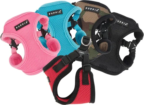 Miniatura 3 de Puppia PARA-HC1533-BK-S Arnés suave negro C para mascotas, S