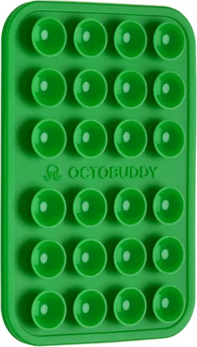 OCTOBUDDY Classic - Funda adhesiva de silicona con succión para teléfono - Manos libres, soporte de agarre fuerte para selfies y videos - Compatible
