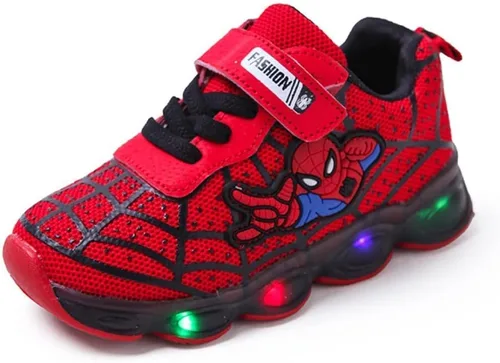 Zapatos casuales para niños, transpirables, antideslizantes, ligeros, unisex, luminosos, para niñas, zapatos deportivos para correr