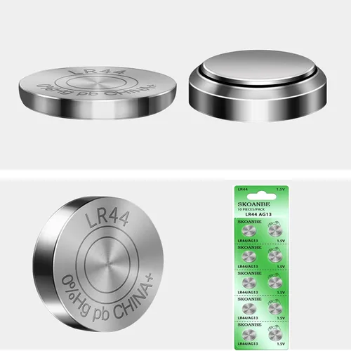 Miniatura 9 de SKOANBE 10 unidades AG13 LR44 303 A76 357 SR44 1.5V batería botón pilas de monedas