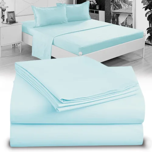 Miniatura 42 de Juego de Sábanas Twin - Sábanas de Cama Twin de Microfibra Ultra-Suave 1800 - Doble Cepillado - Bolsillos Profundos - Ajuste Fácil - Sin Arrugas