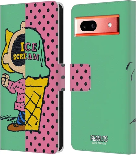 Miniatura 66 de Head Case Designs Officially Licensed Peanuts Snoopy & Woodstock 2 Halfs and Laughs Leather Wallet Case Compatible with Google Pixel 8 Snoopy