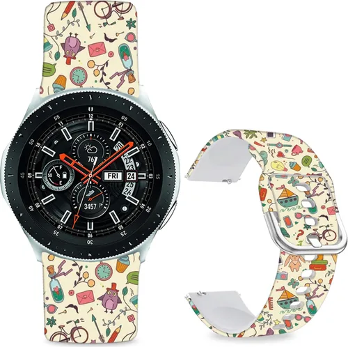 Miniatura 14 de Correas de reloj deportivas compatibles con Samsung Galaxy Watch 7/FE/6/5/4 1.575 in 1.732 in/Galaxy Watch 6 Classic 1.850 in 1.693 in/Watch 3 1.614