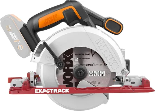 Miniatura 3 de WORX WX530.9 EXACTRACK 18V 20V MAX Sierra circular inalámbrica - (solo herramienta, batería y cargador se venden por separado)
