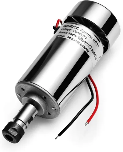 Miniatura 3 de Genmitsu Motor de husillo CC con cepillo de 300 W refrigerado por aire con fuente de alimentación de conmutación ajustable de salida de 0-48 V