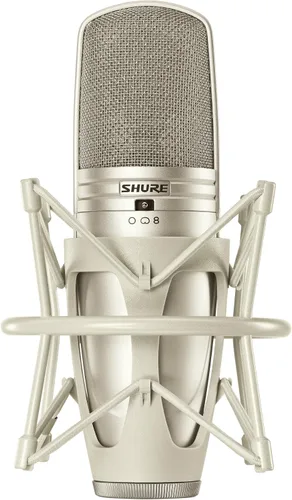 Miniatura 4 de Shure KSM44A/SL - Micrófono de estudio con condensador de doble diafragma (tamaño grande)