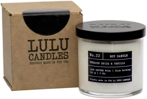 Miniatura 4 de Lulu Candles Sweet Pea, Jasmine & Apple Vela perfumada en tarro de soja de lujo Vertida a mano en los Estados Unidos Altamente perfumada
