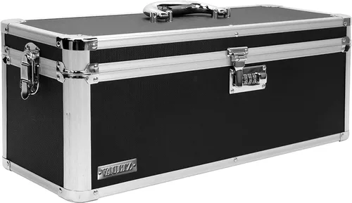 Miniatura 23 de Vaultz Cajas de seguridad seguras – Caja de seguridad segura con combinación, almacenamiento para documentos, objetos de valor, medicamentos