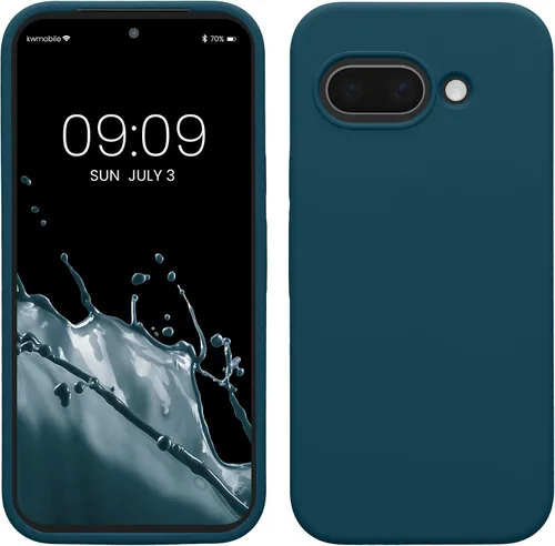 Miniatura 291 de kwmobile Funda Compatible con Google Pixel 6 Pro - Funda de Teléfono de Silicona TPU con Acabado Suave - Azul Caribe
