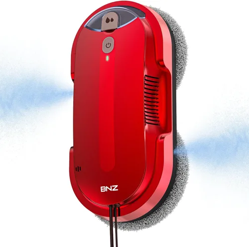 Miniatura 10 de BNZ Robot Limpiador de Ventanas Inteligente, Limpiador de Ventanas con Turbo Doble y Doble Espray Automático con Múltiple Sistema de Seguridad