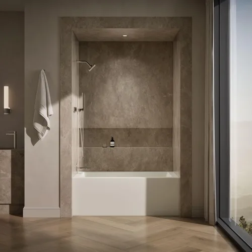 Miniatura 4 de Kohler 1956-LA-96 Underscore® 60" x 30" baño de alcoba, drenaje izquierdo, galleta