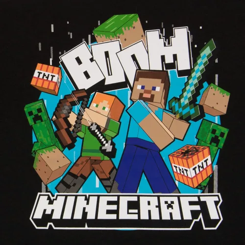 Miniatura 7 de Minecraft Boys Short Sleeve Regular Fit