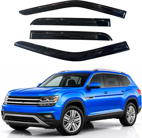 Miniatura 121 de Visor para ventana IG para Hyundai Venue 2020-2023, protector contra la lluvia, adhesivo extra duradero, deflector de viento para lado