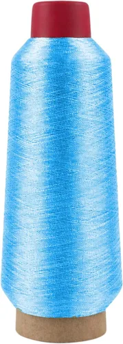 Miniatura 22 de Mandala Crafts Juego de hilo de bordado dorado antiguo metálico – 3281 yardas de hilo dorado antiguo para máquina de coser a mano, aguja de punto
