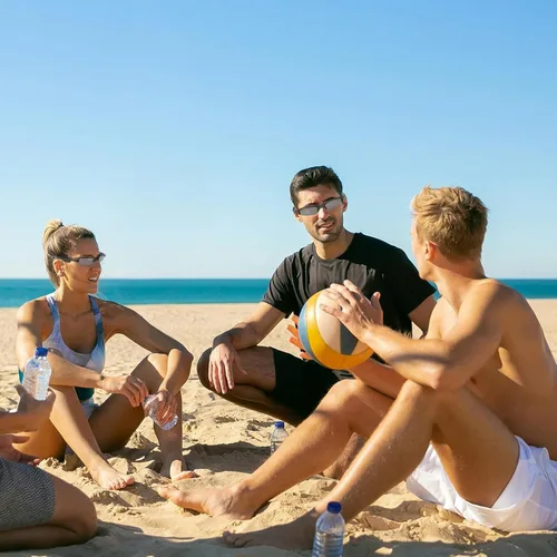 Miniatura 6 de Gafas de sol inalámbricas inteligentes auriculares manos libres estéreo 5.0 música gafas de sol hombres mujeres auriculares deportivos compatibles