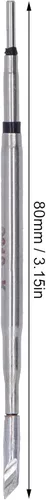 Miniatura 9 de Punta de soldadura de cobre, puntas de soldadura, herramienta de hierro reemplazable, puntas de soldadura T26, mango universal para estación