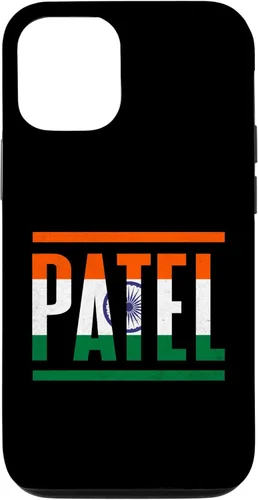 Miniatura 4 de Funda para iPhone 12 mini Patel con apellido familiar y orgullo de la bandera de la India