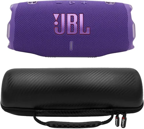 Miniatura 15 de JBL Charge 6 - Paquete de altavoz portátil resistente al agua con estuche de fibra de carbono gSport (negro)