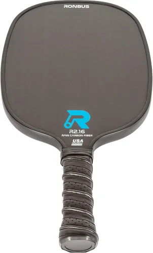 Miniatura 6 de Ronbus R1.16/R2.16/R3.16 Fibra de carbono Toray T700 en bruto, pala de pickleball con núcleo de nido de abeja de polipropileno de 16 mm