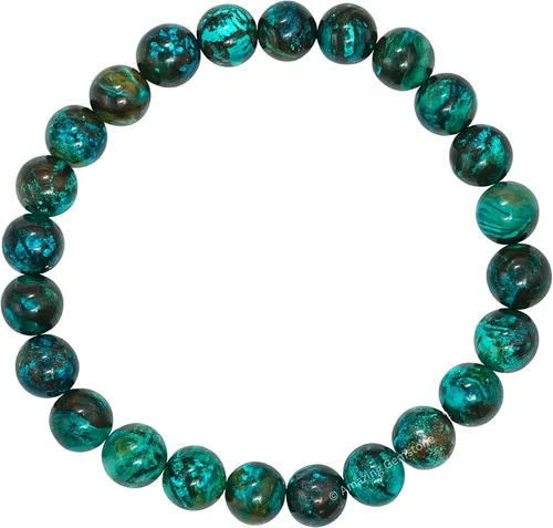 Miniatura 58 de Amazing Gemstone Pulsera de cristal para mujeres y hombres, pulsera de cristal curativo de protección, pulsera elástica con cuentas de piedras