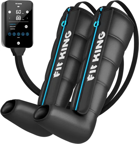 FIT KING Sistema de recuperación inalámbrico mejorado, masajeador profesional de compresión de aire, reduce el dolor muscular y mejora la