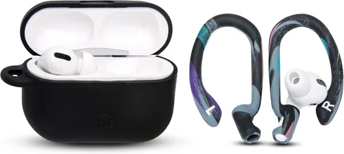 Miniatura 7 de WC HookZ - Ganchos sobre la oreja patentados y mejorados para AirPods Pro 1, 2 y AirPods 1, 2 y 3 - Incluye dos pares de tamaños en el paquete