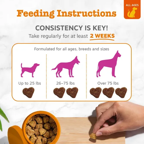 Miniatura 4 de Zesty Paws Bocaditos de Movilidad de Mejillón para Perros - Mejillón de Labios Verdes de Nueva Zelanda con Glucosamina Natural y Condroitina +