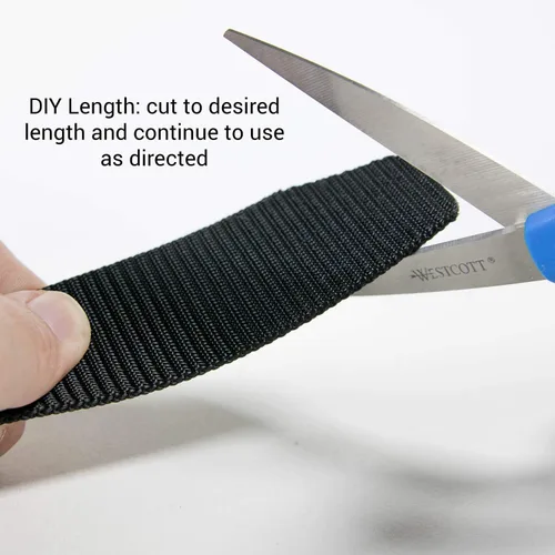 Miniatura 7 de Cinturón táctico de nailon para hombres, ajustable, casual, resistente al aire libre, con hebilla de plástico duradera