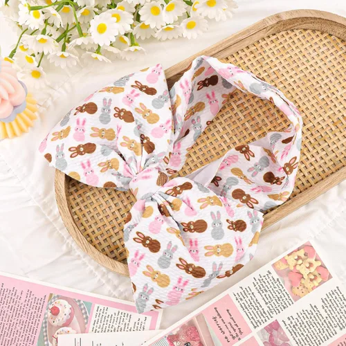 Miniatura 7 de YanJie Diademas de Pascua para el pelo de bebé, diademas de animación, diadema de conejo, diademas de Pascua, accesorios para el cabello, regalos