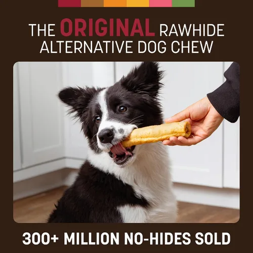 Miniatura 2 de Earth Animal Masticables sin ocultar – de The Grill Rolls Bacon Cheeseburger Sabor Rawhide Free Medium Dog Chews – 3