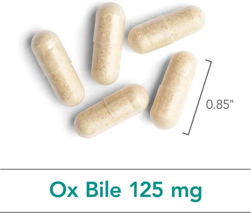 Miniatura 5 de Ox Bile, 180 cápsulas de 125 mg, 713947563704, 1, 1