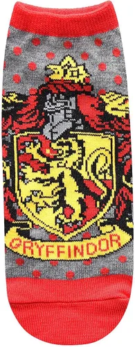 Miniatura 3 de Harry Potter Paquete de 5 calcetines tobilleros con diseño de lunares para juniorsmujer, talla 4-10, multicolor, Multi