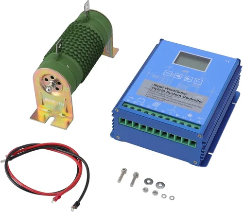 Miniatura 2 de Controlador de carga solar de viento de 24 V 48 V pantalla LCD, modo de carga MPPT universal para controlador de carga inteligente fuera de la red