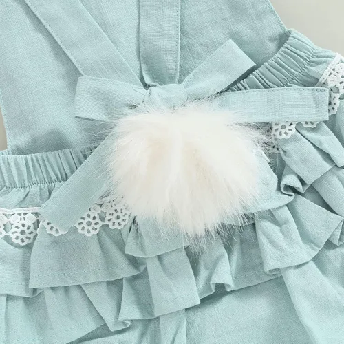 Miniatura 18 de oneflow Traje de Pascua para bebé y niña pequeña, vestido de tul, sin mangas, con lentejuelas, tutú para niñas pequeñas