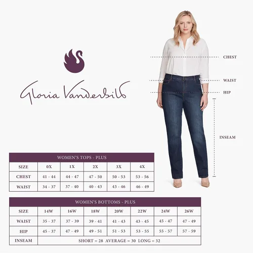 Miniatura 4 de Gloria Vanderbilt Avery Slim - Pantalón de meter para mujer