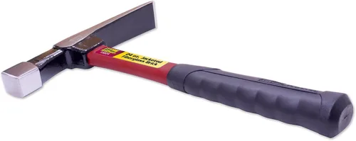 Miniatura 2 de IVY Classic 15024 Martillo de ladrillo de fibra de vidrio de 24 onzas con mango Power Pro Grip, plateado, negro