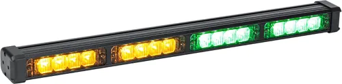Miniatura 7 de LAMPHUS SolarBlast SBLS44, barra de luces LED de advertencia de emergencia para cubierta, 16 vatios - Blanco