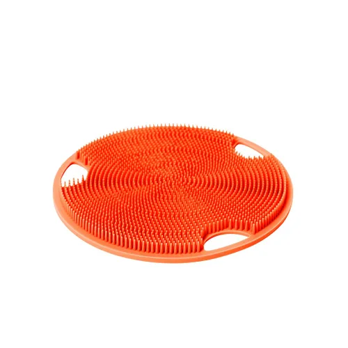 Miniatura 11 de Boie USA Exfoliante de cuerpo plano, exfoliante de ducha suave similar a la silicona y cepillo de limpieza corporal, reemplazo de lufa adhesivo a