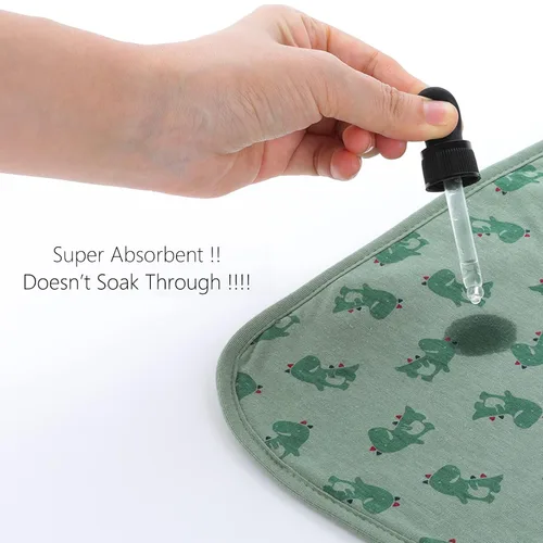 Miniatura 4 de Hakochia Paños para eructos para bebé, niño y niña, de algodón orgánico, grandes, unisex, extra absorbentes, suaves, neutros, trapos para eructos