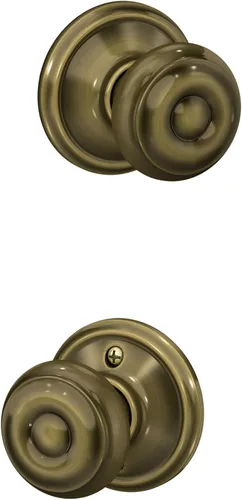 Miniatura 110 de SCHLAGE Lock Company F10GEO625ADD Colección Addison SCHLAGE - Pomo de paso, cromo brillante Cromado brillante