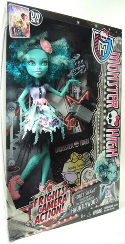 Miniatura 2 de Mattel Monster High Frights, Camera, Action! Muñeca Belle Honey Swamp