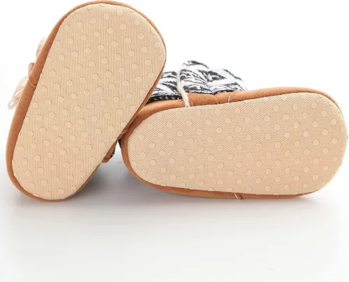 Miniatura 5 de Infant Snow Boots Newborn Booties Toddler First Walkers Baby Girls Boys Crib Shoes Winter Warm Prewalker Non-Slip Footwear