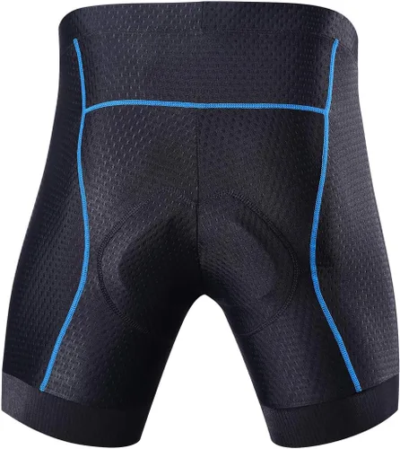 Miniatura 2 de Souke Sports Mens Cycling Underwear Shorts 4D Padded Bike Bicycle MTB Liner Shorts with Anti-Slip Leg Grips