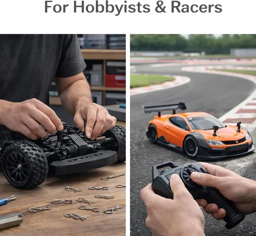 Miniatura 4 de 50 piezas de clips de cuerpo de coche RC inoxidable R Pins adecuados para todos 1/8th 1/10th 1/12th Scale Traxxas Redcat HPI Himoto HSP Exceed RC