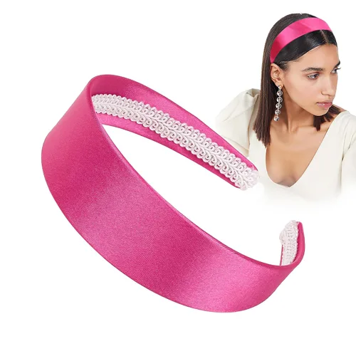 Miniatura 14 de Ivyu Diadema Azul Cenicienta - Azul Claro Teal, Diadema Ancha Gruesa para Mujeres y Niñas, Estilo de los 70
