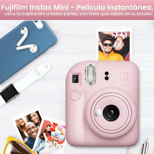 Miniatura 7 de Cámara Fujifilm Instant Mini 12 + Paquete de Accesorios y Funda Personalizada Compatible + Fuji Instant (20 Fotos) Álbum de Fotos Mini de Diseñador